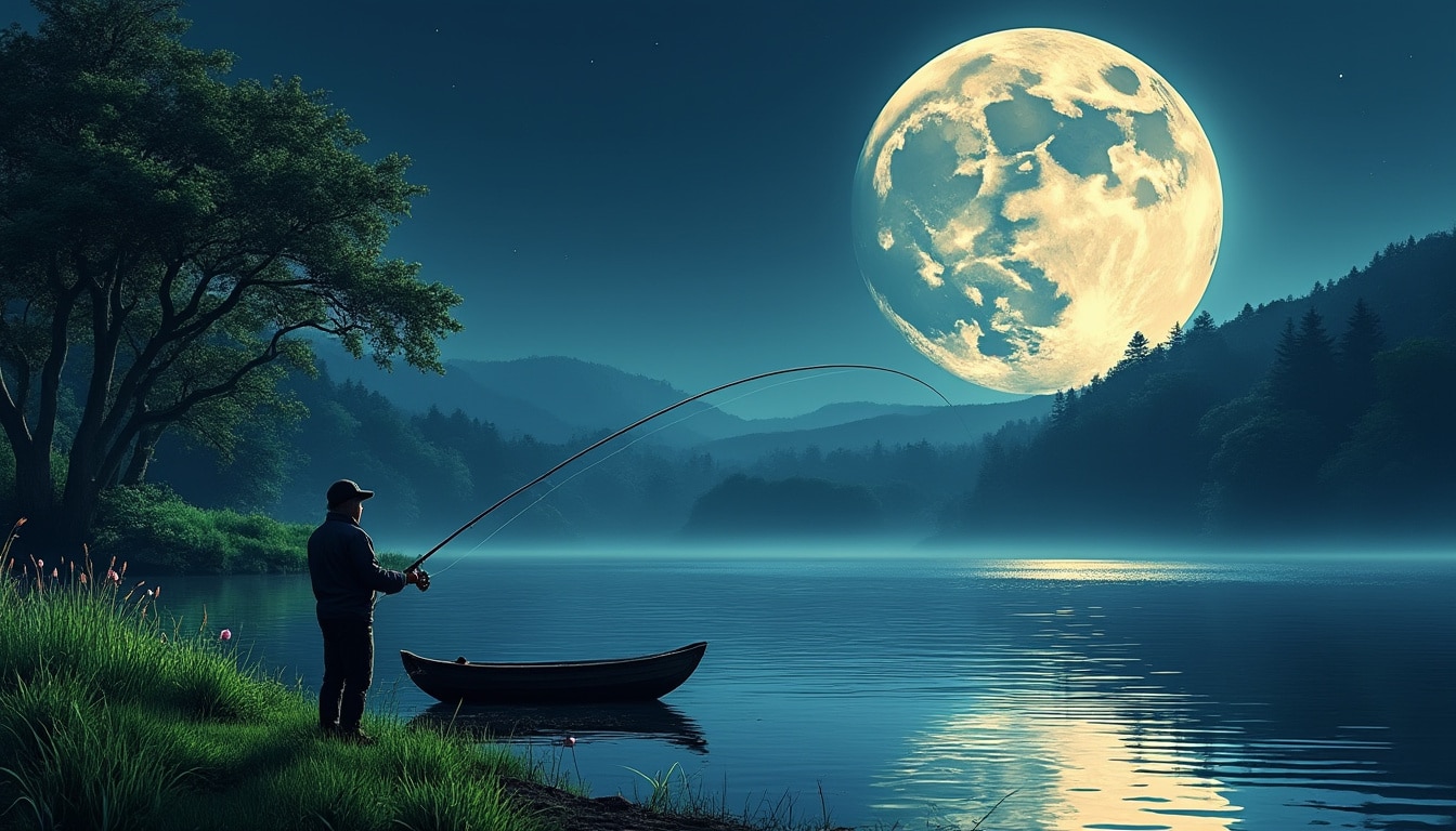 Calendrier de pêche lunaire 2026 : à anticiper avant