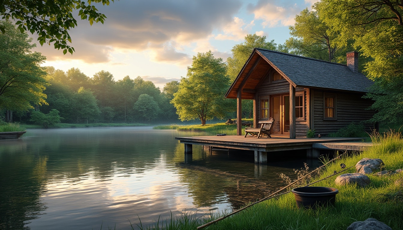 Étang privé pêche Carpe avec chalet : à voir et à faire