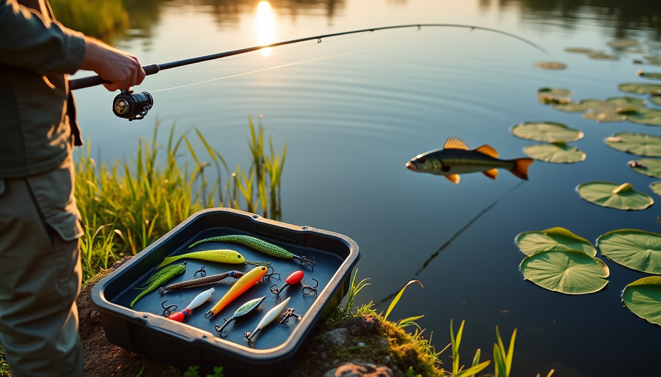 Pêche du black bass : les techniques de base