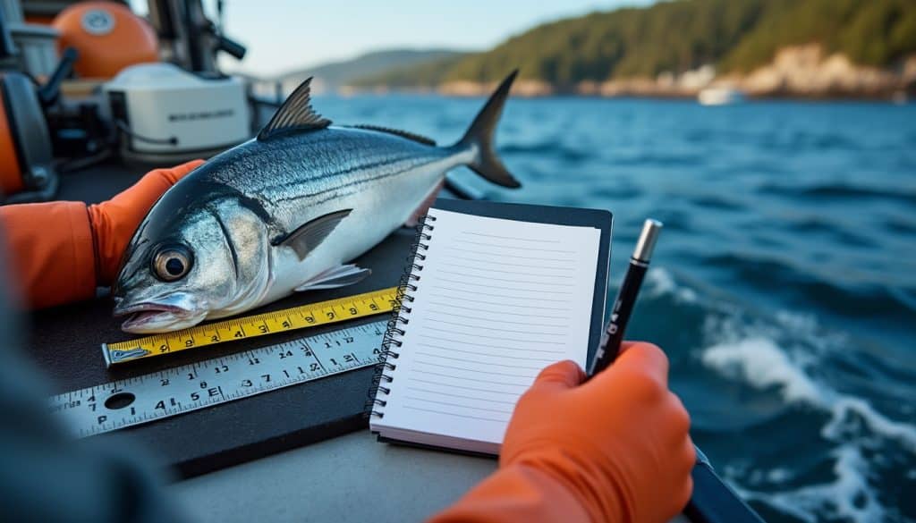 Pêche en mer : la déclaration et les règles de taille