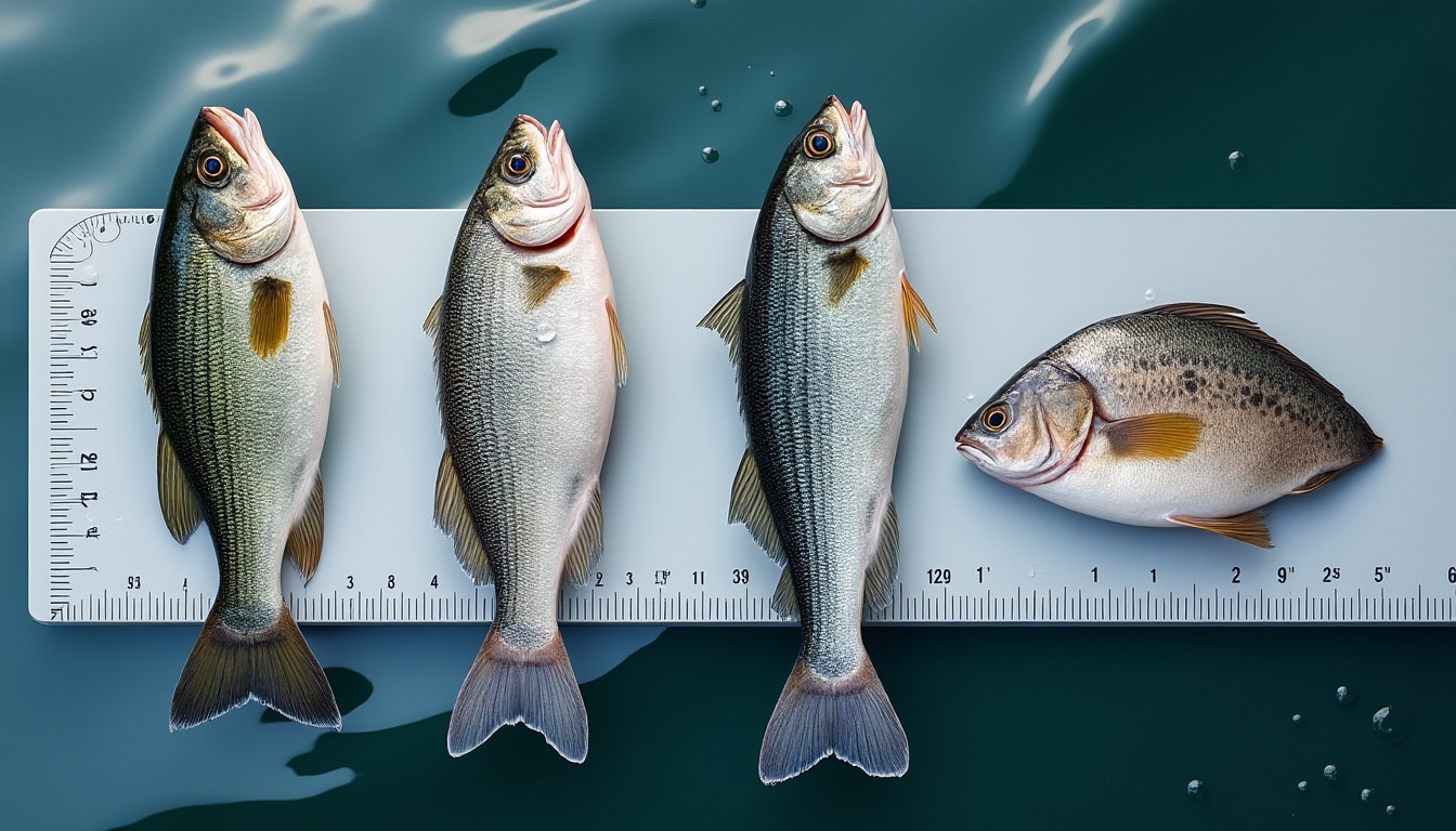Tailles légales de capture : les repères par espèce